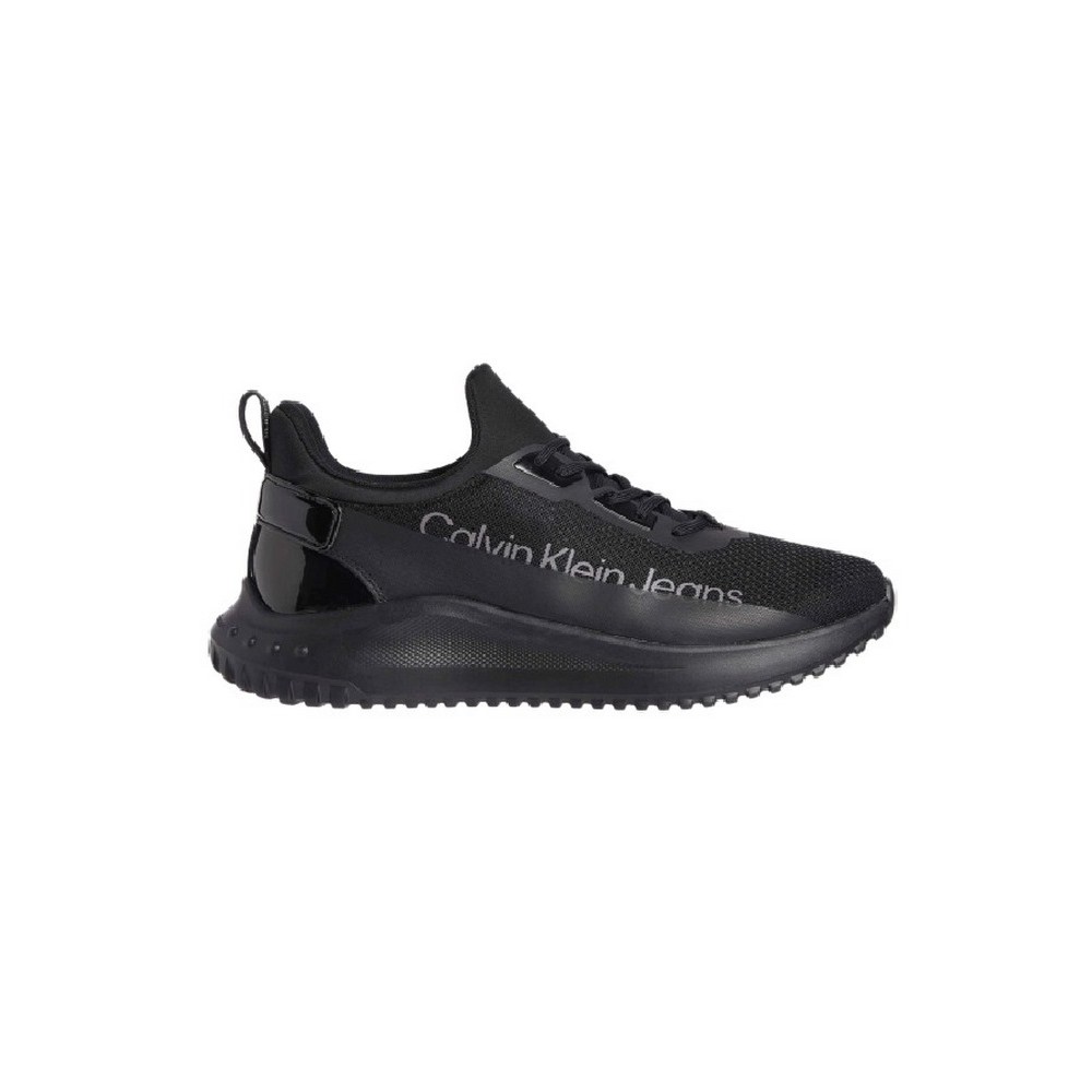 CALVIN KLEIN JEANS EVA RUN SLIPON LACE MIX IN LUM ΠΑΠΟΥΤΣΙ ΑΝΔΡΙΚΟ BLACK