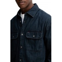 TOMMY JEANS LS RELAXED DENIM SHIRT BL ΠΟΥΚΑΜΙΣΟ ΑΝΔΡΙΚΟ DENIM DARK