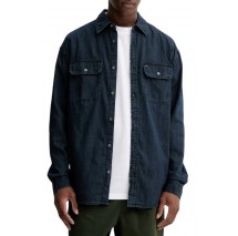TOMMY JEANS LS RELAXED DENIM SHIRT BL ΠΟΥΚΑΜΙΣΟ ΑΝΔΡΙΚΟ DENIM DARK