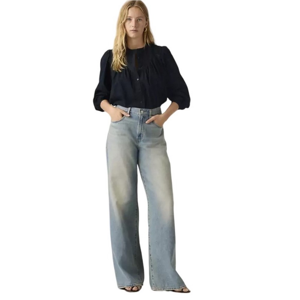 LEVIS XL STRAIGHT WORN IN ΤΖΙΝ ΠΑΝΤΕΛΟΝΙ ΓΥΝΑΙΚΕΙΟ MED INDIGO