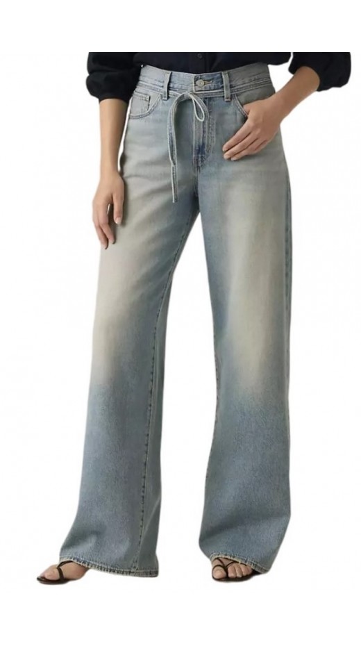 LEVIS XL STRAIGHT WORN IN ΤΖΙΝ ΠΑΝΤΕΛΟΝΙ ΓΥΝΑΙΚΕΙΟ MED INDIGO
