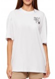HUGO BOSS JERSEY OVERSIZED TEE B T-SHIRT ΜΠΛΟΥΖΑ ΑΝΔΡΙΚΗ WHITE