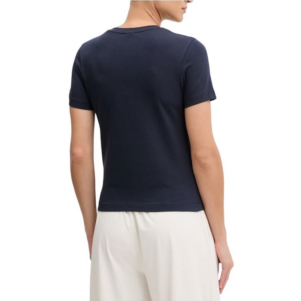 GUESS BEATRIZ CN T-SHIRT ΜΠΛΟΥΖΑ ΓΥΝΑΙΚΕΙΑ DARK NAVY