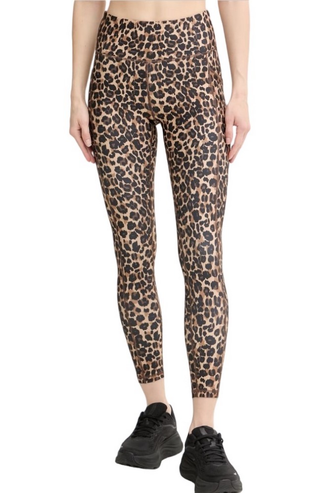 DKNY 7/8 LEGGINGS ΠΑΝΤΕΛΟΝΙ ΚΟΛΑΝ ΓΥΝΑΙΚΕΙΟ LEOPARD PRINT