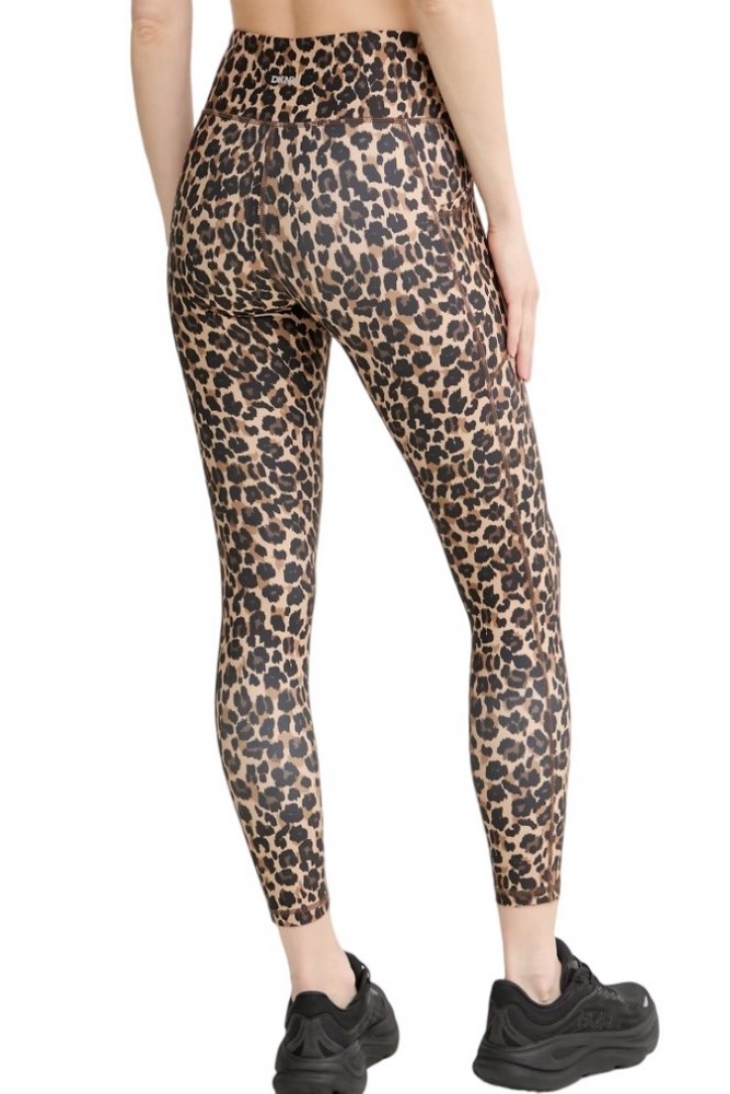 DKNY 7/8 LEGGINGS ΠΑΝΤΕΛΟΝΙ ΚΟΛΑΝ ΓΥΝΑΙΚΕΙΟ LEOPARD PRINT