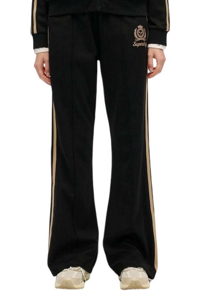 SUPERDRY D3 SDSW COUNTRY CLUB TRACK PANT ΦΟΡΜΑ ΠΑΝΤΕΛΟΝΙ ΓΥΝΑΙΚΕΙΟ BLACK