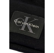 CALVIN KLEIN MONOLOGO PATCH BEANIE ΣΚΟΥΦΟΣ ΑΝΔΡΙΚΟΣ BLACK