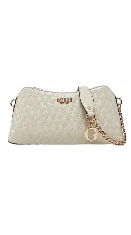 GUESS ISEMAY SHOULDER BAG ΤΣΑΝΤΑ ΓΥΝΑΙΚΕΙΑ OFF WHITE