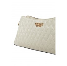 GUESS ISEMAY SHOULDER BAG ΤΣΑΝΤΑ ΓΥΝΑΙΚΕΙΑ OFF WHITE