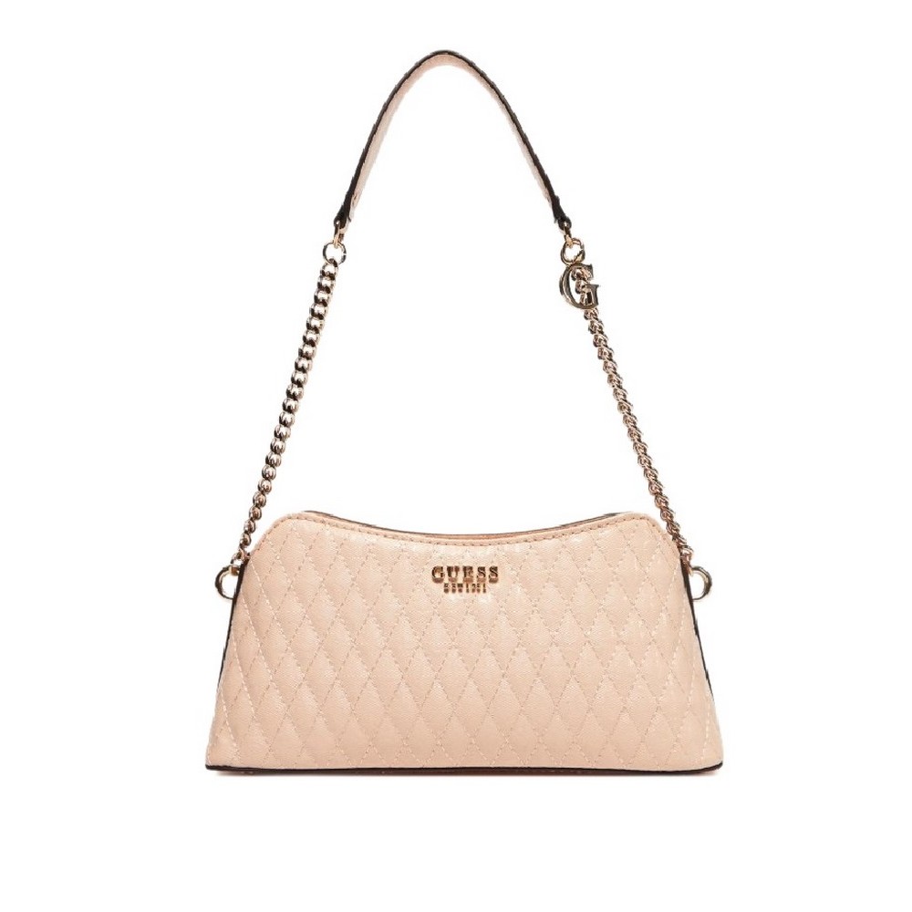 GUESS ISEMAY SHOULDER BAG ΤΣΑΝΤΑ ΓΥΝΑΙΚΕΙΑ MOCHA