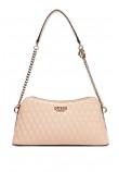 GUESS ISEMAY SHOULDER BAG ΤΣΑΝΤΑ ΓΥΝΑΙΚΕΙΑ MOCHA