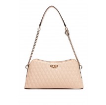 GUESS ISEMAY SHOULDER BAG ΤΣΑΝΤΑ ΓΥΝΑΙΚΕΙΑ MOCHA