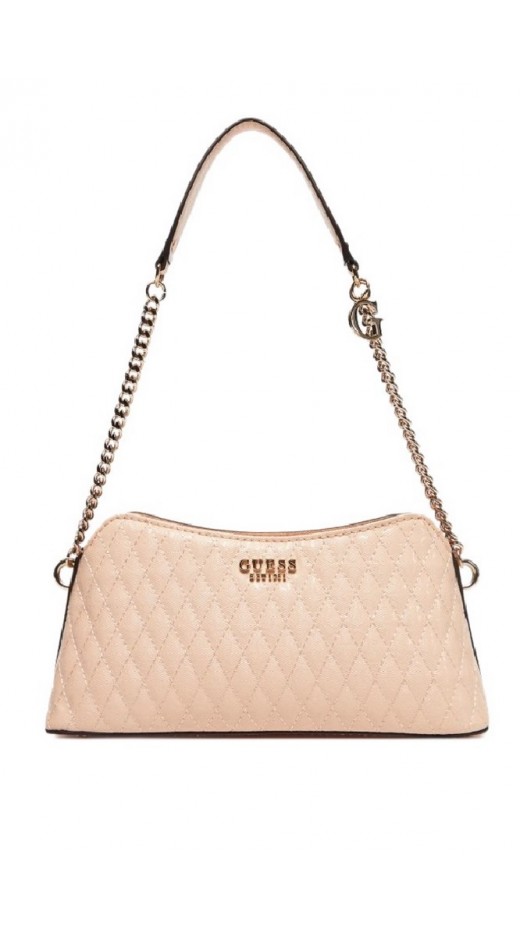 GUESS ISEMAY SHOULDER BAG ΤΣΑΝΤΑ ΓΥΝΑΙΚΕΙΑ MOCHA
