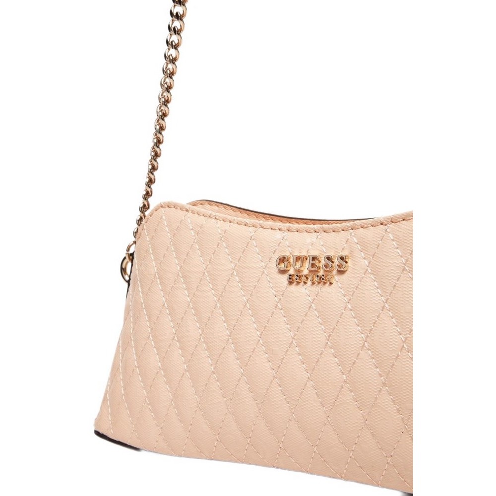GUESS ISEMAY SHOULDER BAG ΤΣΑΝΤΑ ΓΥΝΑΙΚΕΙΑ MOCHA