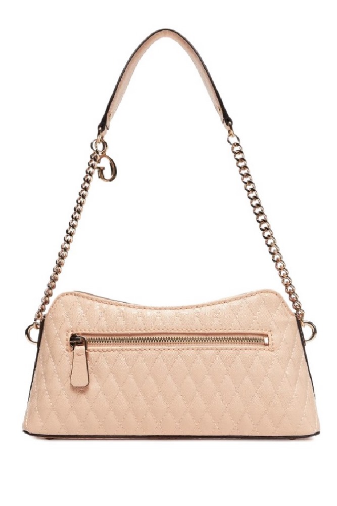 GUESS ISEMAY SHOULDER BAG ΤΣΑΝΤΑ ΓΥΝΑΙΚΕΙΑ MOCHA