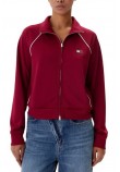TOMMY JEANS BADGE TRACK JACKET EXT ΖΑΚΕΤΑ ΓΥΝΑΙΚΕΙΑ WINE