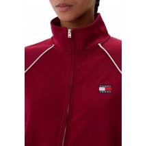 TOMMY JEANS BADGE TRACK JACKET EXT ΖΑΚΕΤΑ ΓΥΝΑΙΚΕΙΑ WINE
