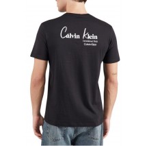 CALVIN KLEIN JEANS 30S EU WHOLESALE JEANS GRAPHICS T-SHIRT ΜΠΛΟΥΖΑ ΑΝΔΡΙΚΗ BLACK
