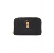 GUESS YESBA SLG MEDIUM ZIP AROUND ΠΟΡΤΟΦΟΛΙ ΓΥΝΑΙΚΕΙΟ BLACK