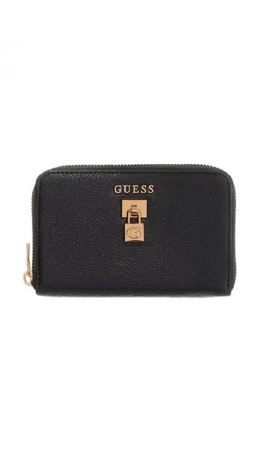 GUESS YESBA SLG MEDIUM ZIP AROUND ΠΟΡΤΟΦΟΛΙ ΓΥΝΑΙΚΕΙΟ BLACK