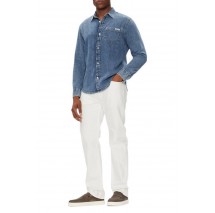 CALVIN KLEIN CASUAL CLASSIC ΠΟΥΚΑΜΙΣΟ ΑΝΔΡΙΙΚΟ BLUΕ DENIM