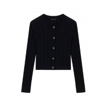 GUESS CN CARMEN CARDI SWTR ΖΑΚΕΤΑ ΓΥΝΑΙΚΕΙΑ BLACK
