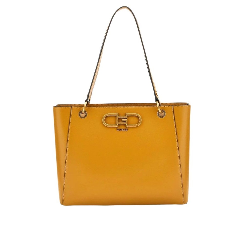 GUESS FLEET NOEL TOTE ΤΣΑΝΤΑ ΓΥΝΑΙΚΕΙΑ MUSTARD