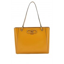 GUESS FLEET NOEL TOTE ΤΣΑΝΤΑ ΓΥΝΑΙΚΕΙΑ MUSTARD
