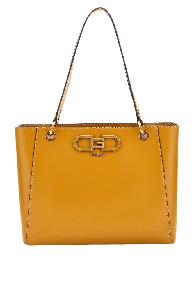GUESS FLEET NOEL TOTE ΤΣΑΝΤΑ ΓΥΝΑΙΚΕΙΑ MUSTARD