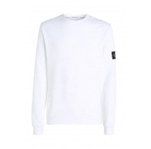 CALVIN KLEIN JEANS WAFFLE LS TEE ΜΠΛΟΥΖΑ ΑΝΔΡΙΚΗ BRIGHT WHITE