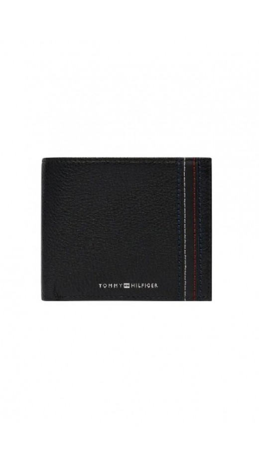 TOMMY HILFIGER CENTRAL CC & COIN ΠΟΡΤΟΦΟΛΙ ΑΝΔΡΙΚΟ BLACK