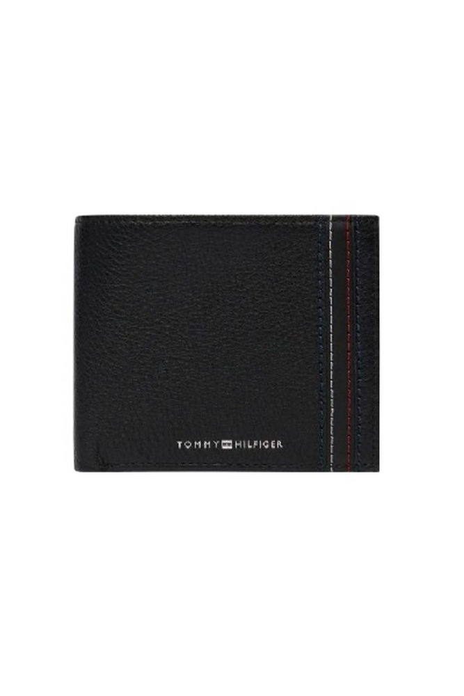 TOMMY HILFIGER CENTRAL CC & COIN ΠΟΡΤΟΦΟΛΙ ΑΝΔΡΙΚΟ BLACK