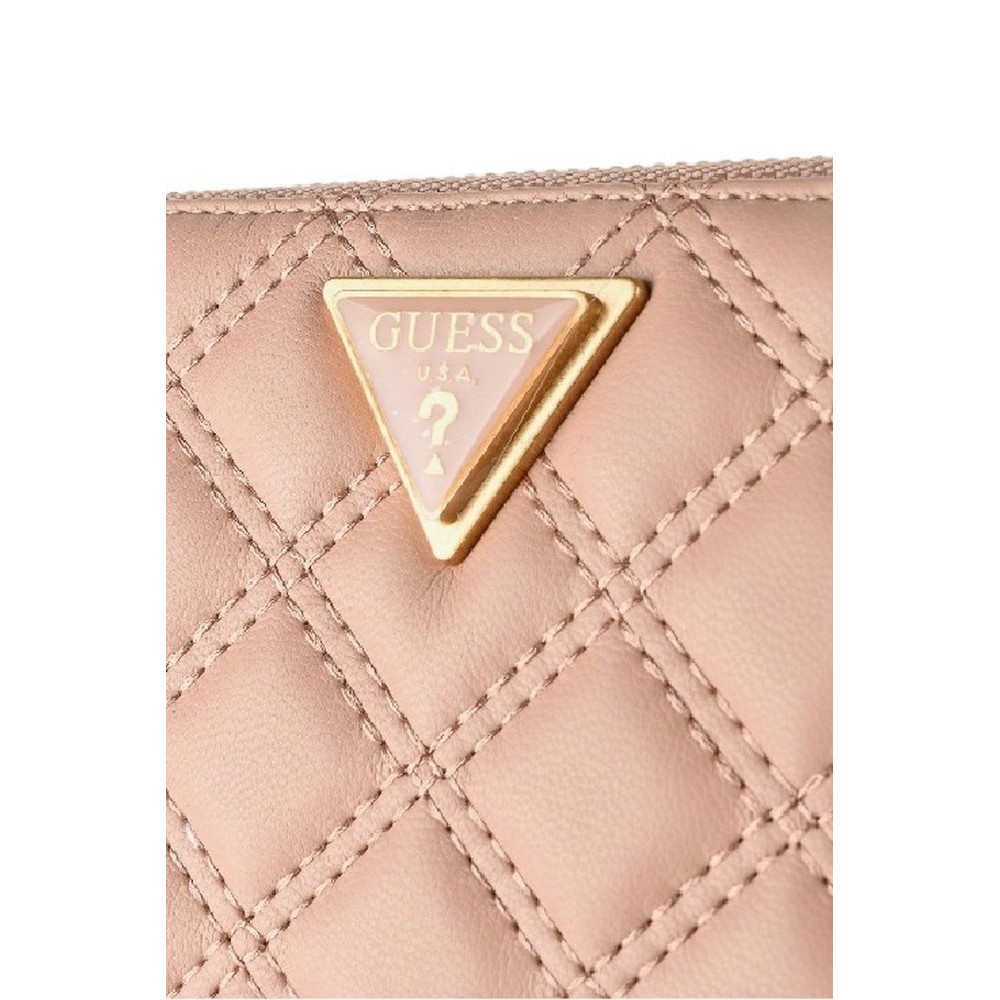GUESS GIULLY SLG CHEQUE ORGANIZER ΠΟΡΤΟΦΟΛΙ ΓΥΝΑΙΚΕΙΟ BEIGE