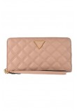 GUESS GIULLY SLG CHEQUE ORGANIZER ΠΟΡΤΟΦΟΛΙ ΓΥΝΑΙΚΕΙΟ BEIGE