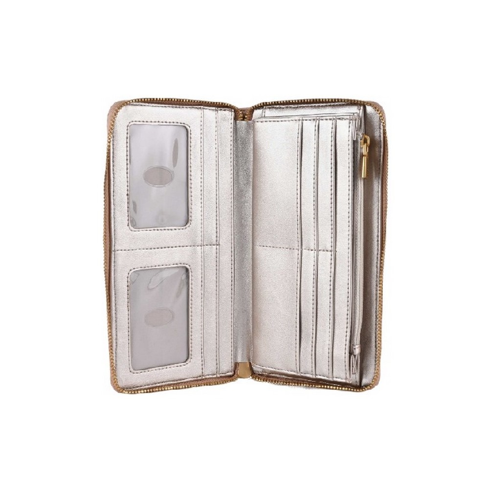 GUESS GIULLY SLG CHEQUE ORGANIZER ΠΟΡΤΟΦΟΛΙ ΓΥΝΑΙΚΕΙΟ BEIGE