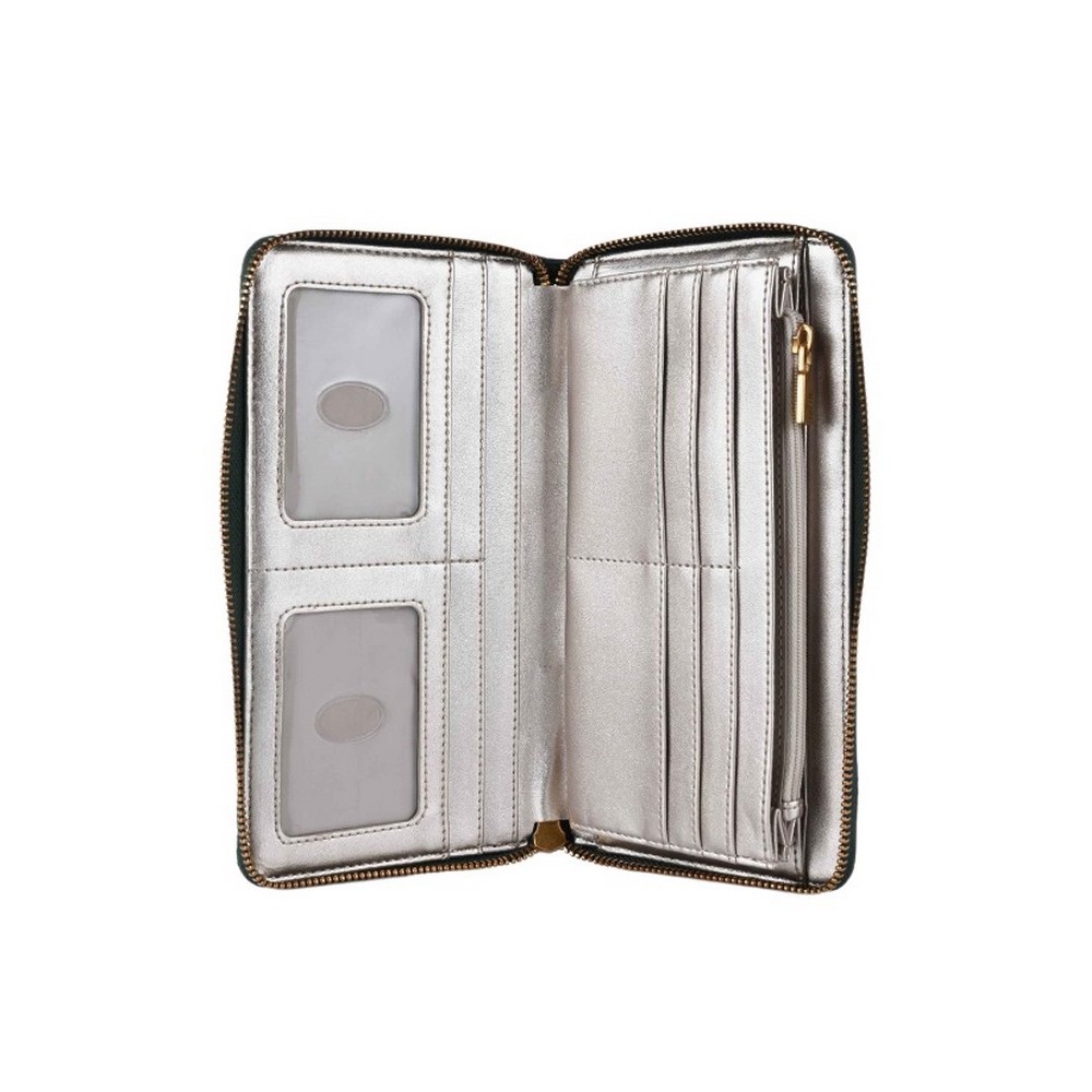 GUESS GIULLY SLG CHEQUE ORGANIZER ΠΟΡΤΟΦΟΛΙ ΓΥΝΑΙΚΕΙΟ GREEN