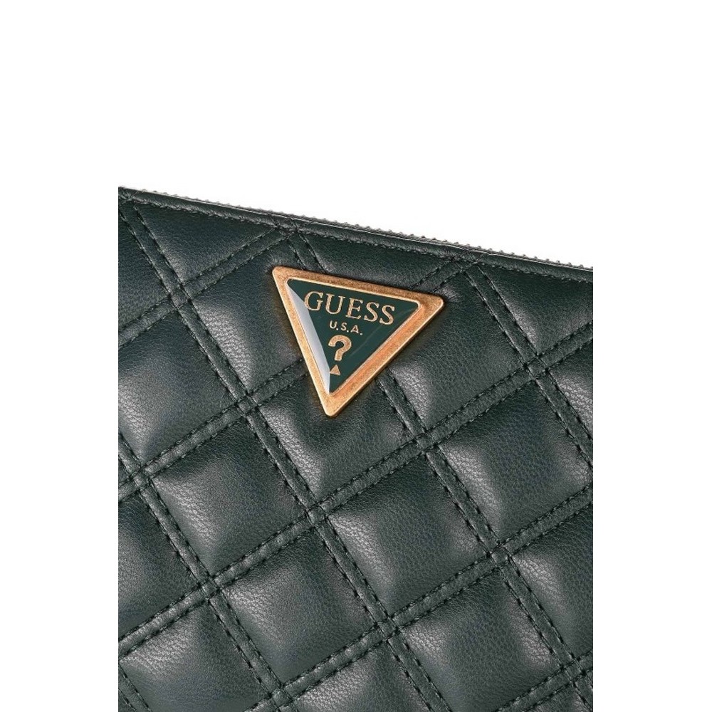 GUESS GIULLY SLG CHEQUE ORGANIZER ΠΟΡΤΟΦΟΛΙ ΓΥΝΑΙΚΕΙΟ GREEN