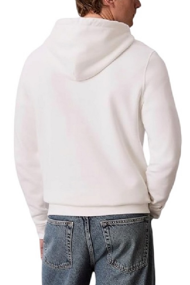 CALVIN KLEIN JEANS LS 350FLEECE SPW GRAPHIC ΦΟΥΤΕΡ ΜΠΛΟΥΖΑ ΑΝΔΡΙΚΗ WHITE