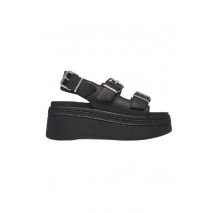 TOMMY JEANS WEDGE SANDAL ΠΕΔΙΛΟ ΓΥΝΑΙΚΕΙΟ BLACK
