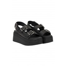TOMMY JEANS WEDGE SANDAL ΠΕΔΙΛΟ ΓΥΝΑΙΚΕΙΟ BLACK