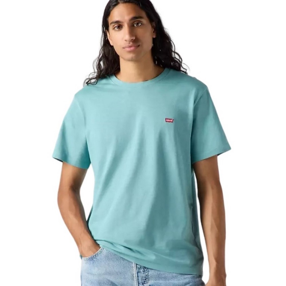 LEVIS ORIGINAL HM TEE 566050272 T-SHIRT ΜΠΛΟΥΖΑ ΑΝΔΡΙΚΗ PETROL