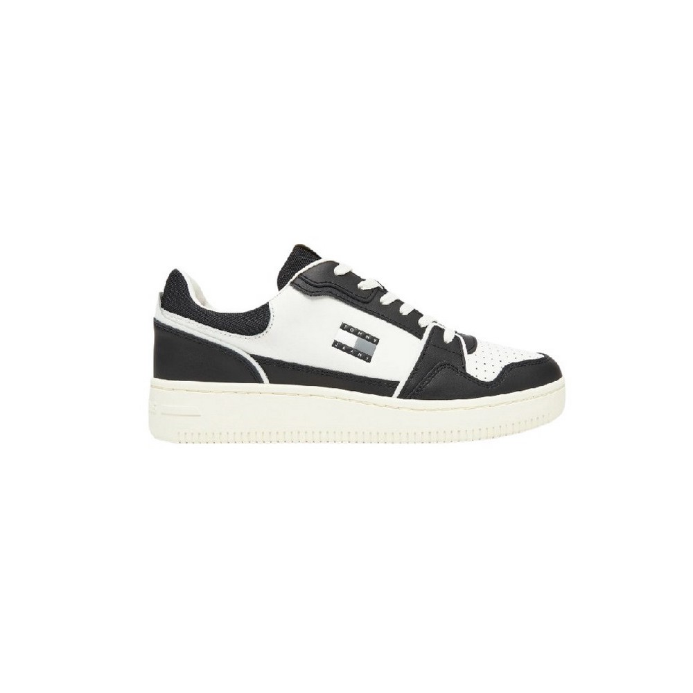 TOMMY JEANS RETRO BASKET ΠΑΠΟΥΤΣΙ ΑΝΔΡΙΚΟ BLACK
