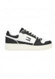TOMMY JEANS RETRO BASKET ΠΑΠΟΥΤΣΙ ΑΝΔΡΙΚΟ BLACK