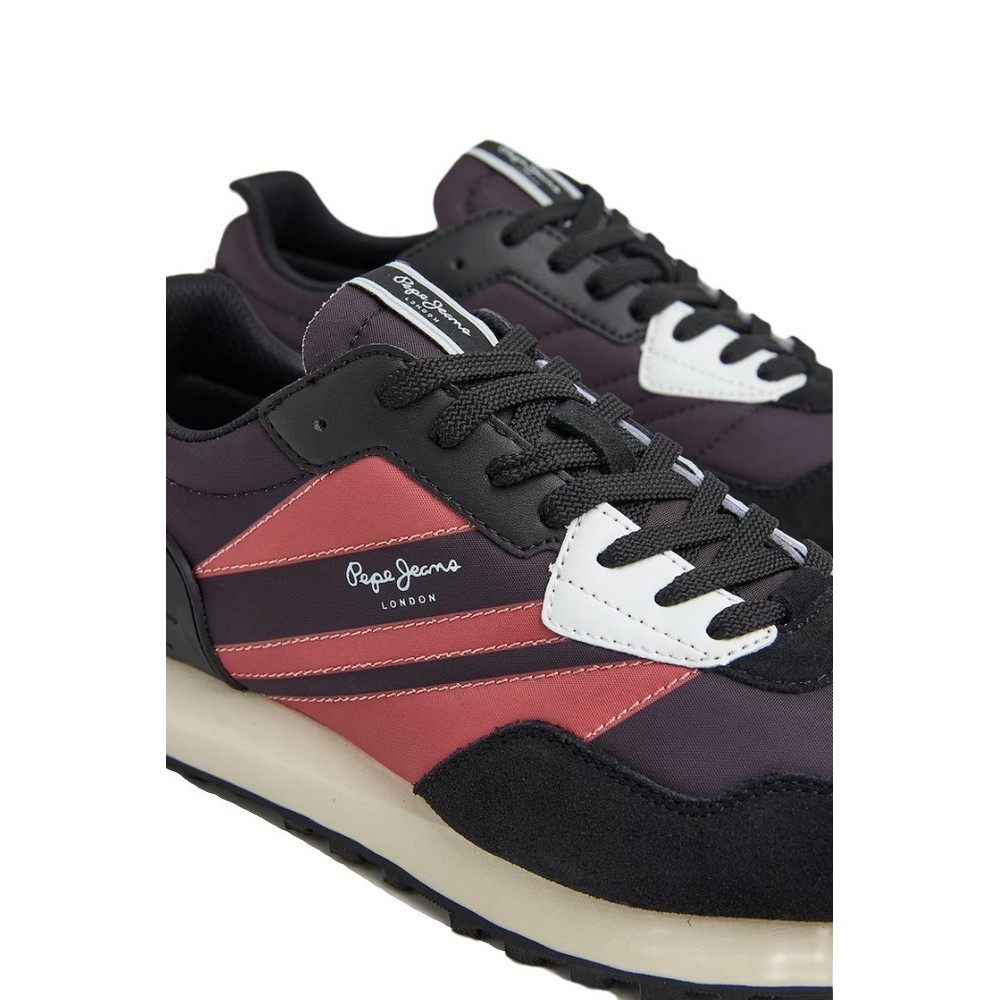 PEPE JEANS LONDON FOSTER PLUG M ΠΑΠΟΥΤΣΙ ΑΝΔΡΙΚΟ BLACK