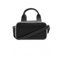 CALVIN KLEIN CONTRAST CK MINI BAULETTO BAG ΤΣΑΝΤΑ ΓΥΝΑΙΚΕΙΑ BLACK