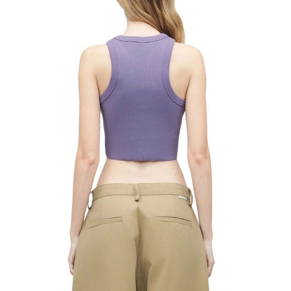 HUGO BOSS JERSEY TOP BABY TANK B ΤΟΠ ΜΠΛΟΥΖΑ ΓΥΝΑΙΚΕΙΑ PURPLE