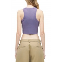 HUGO BOSS JERSEY TOP BABY TANK B ΤΟΠ ΜΠΛΟΥΖΑ ΓΥΝΑΙΚΕΙΑ PURPLE