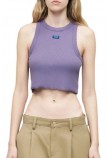 HUGO BOSS JERSEY TOP BABY TANK B ΤΟΠ ΜΠΛΟΥΖΑ ΓΥΝΑΙΚΕΙΑ PURPLE