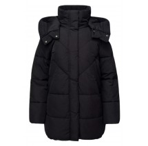GUESS ELEONOR HOODIE PUFFER ΜΠΟΥΦΑΝ ΓΥΝΑΙΚΕΙΟ BLACK