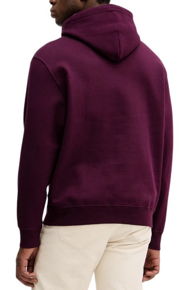CALVIN KLEIN JEANS 350GSM FLEECE GIFT GIVING HOODIE ΜΠΛΟΥΖΑ ΦΟΥΤΕΡ ΑΝΔΡΙΚΗ BURGUNDY